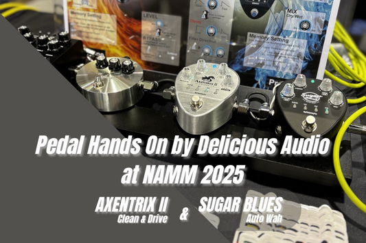 New Product Hands On by Delicious Audio at NAMM 2025