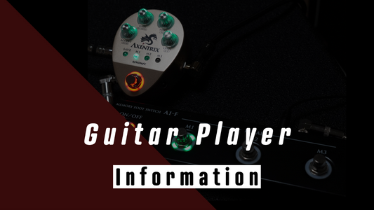 Guitar Player web article published