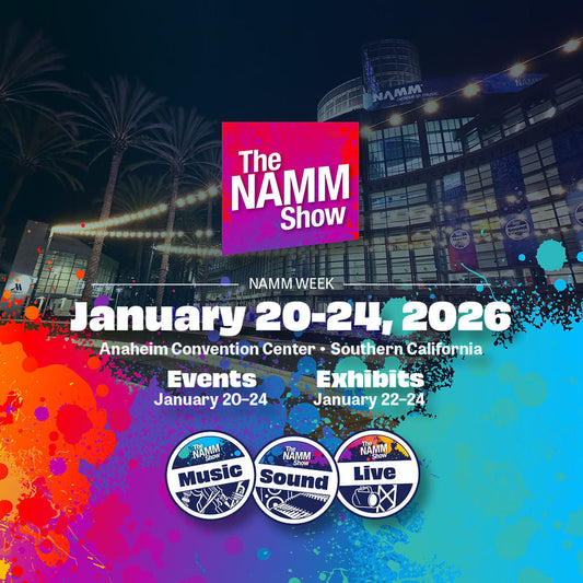 Exhibit at The NAMM Show 2026 and Unveil Two New Pedals